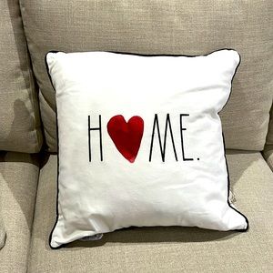 NWT RAE DUNN Hβ₯οΈME PILLOWS